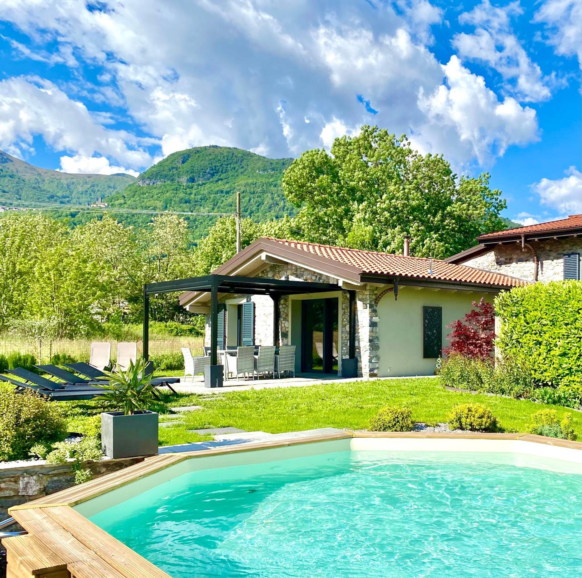 Villa Larius Gravedona Exteriér fotografie