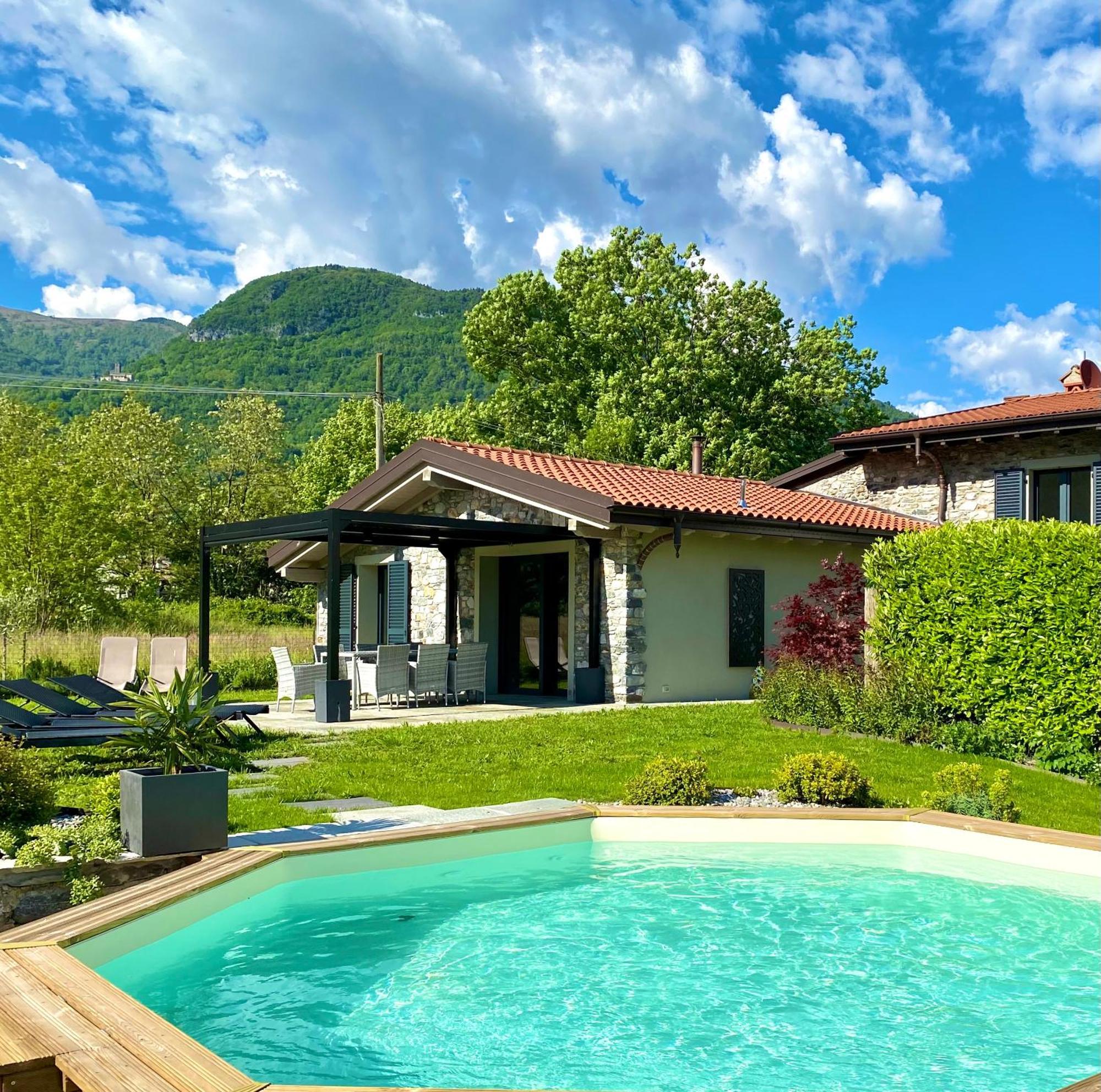 Villa Larius Gravedona Exteriér fotografie